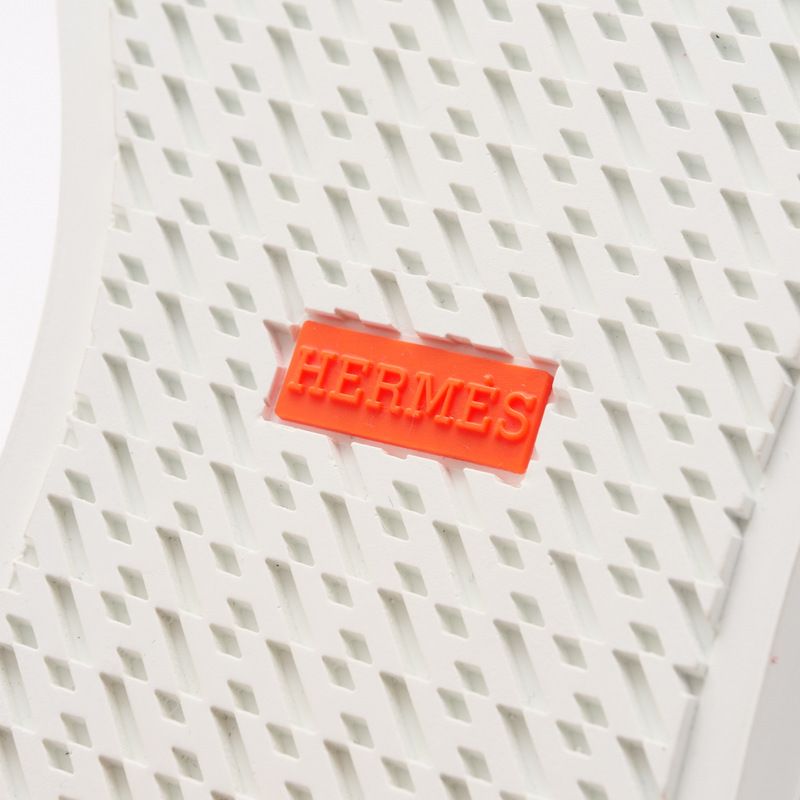 Hermes Day Sneakers Size 36 Kelly Hardware Leather Canvas — view 8