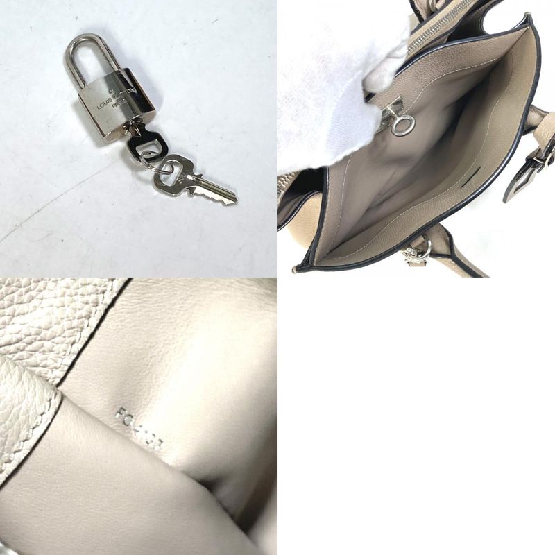 Louis Vuitton Handbag City Steamer MM Calfskin Galle Gray — view 9