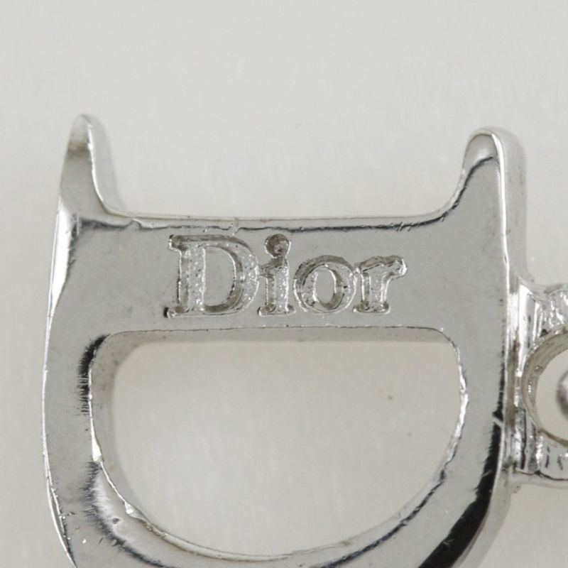 Dior CD Ribbon Metal And Rubber Silver Yellow Green 4.6 g Bracelet — view 9