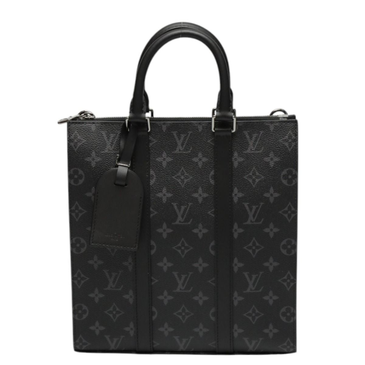 Louis Vuitton Monogram Eclipse Shoulder Bag Sac Plat Cross Tote — view 3