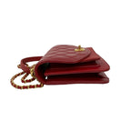 Chanel Small Flap Caviar Leather Calfskin 2-Way Hand Bag
