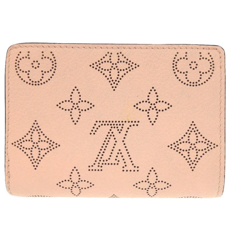 Louis Vuitton Monogram Mahina Portefeuille Cles A Magnolia Fold — view 3
