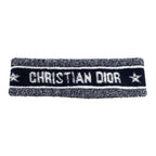 Christian Dior Headband Wristband 21 Spo720 I200 Logo Navy Blue — view 2