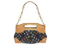Louis Vuitton Shoulder Bag Judy MM Noir Takashi Murakami Monogram Multicolor