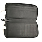 Louis Vuitton Taurillon Leather Zippy Wallet Vertical Black — view 7