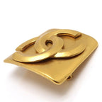 Chanel Brooch 96 P Coco Mark Diamond Square Vintage GP 1996 etc — view 4