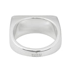 Gucci Ring Diagonal Silver — view 3