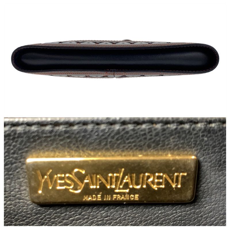 Yves Saint Laurent Vintage Y Cutout Black Orange — view 6