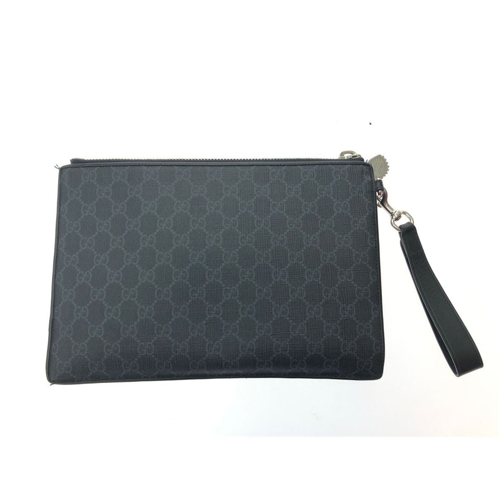 Gucci Clutch Bag GG Supreme Night Courier Taiga Patch — view 2