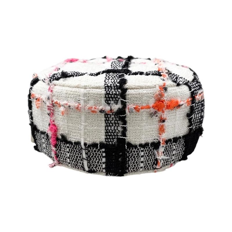 Chanel Shoulder Bag Round Mini Classic Chain Ap0245 Quilted Tweed — view 5