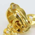 Chanel Coco Mark Metal Gold Plated Hoop Accessories — view 4