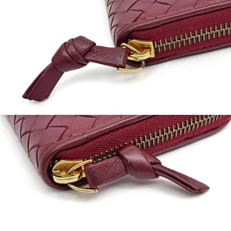 Bottega Veneta Zip Around Wallet Long Intrecciato Bold — view 6