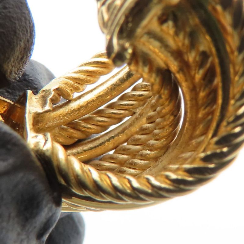 Celine Earrings Metal Gold Plated Accessories — view 6