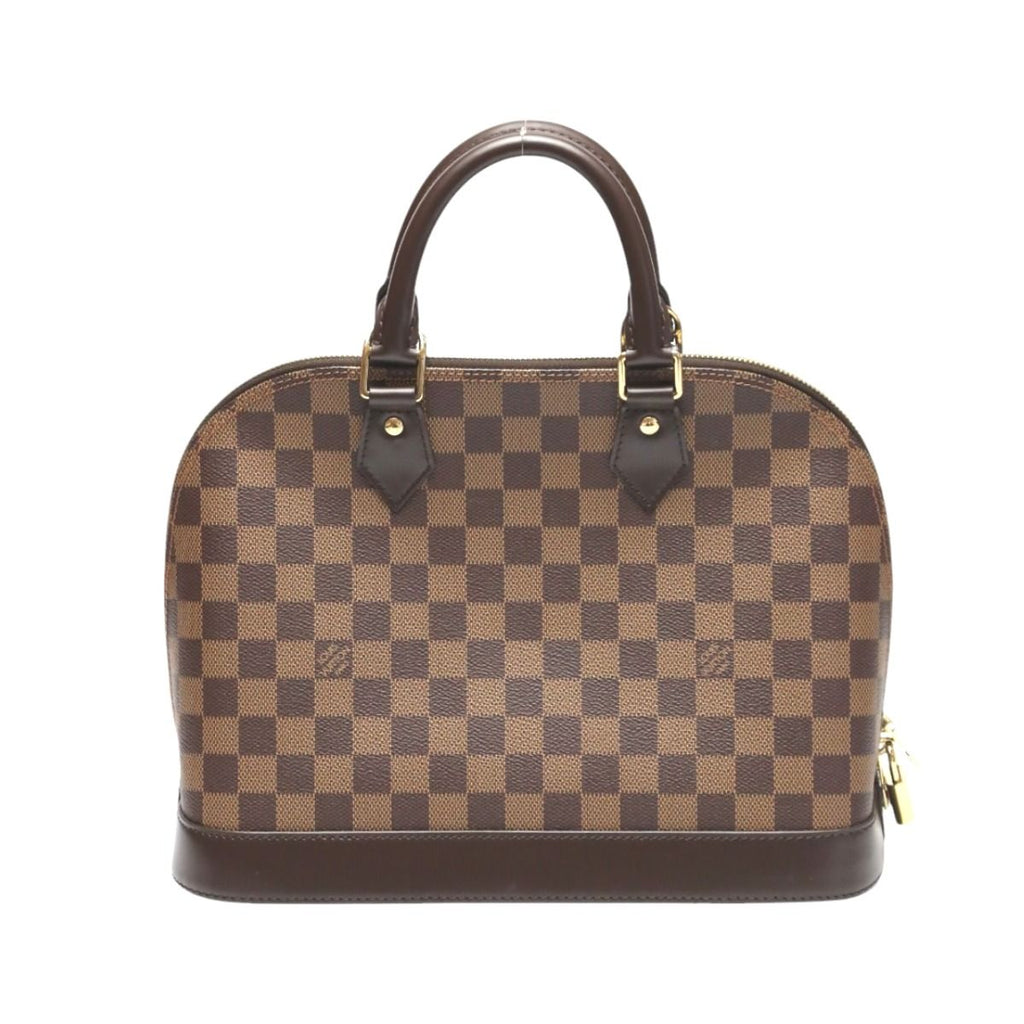 Louis Vuitton Damier 2-Way Alma PM Handbag Brown — view 3