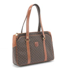 Celine Macadam Pattern Tote Bag Brown — view 2