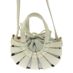 Bottega Veneta the Shell Leather 2-Way Shoulder Bag White — view 3