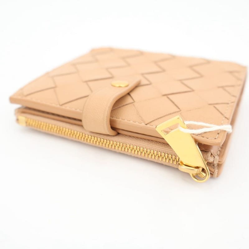 Bottega Veneta Small Fold Zipper Wallet — view 8