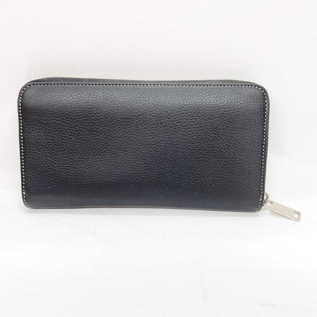 Dior Long Wallet Saddle Zip 2 Ykk h00 N Black — view 2