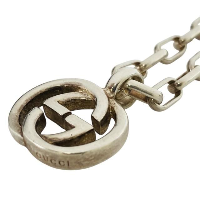 Gucci Interlocking G Necklace Pendant Accessory Jewelry Small AG 925 Silver — view 5