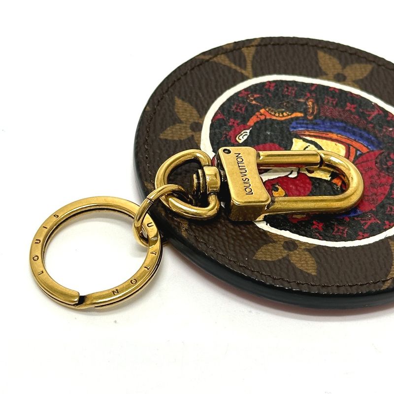 Louis Vuitton Key Holder Porte Cle Illustre Mp1949 Monogram Canvas Brown — view 5