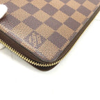 Louis Vuitton Damier Round Zipper Zippy Wallet Long — view 6
