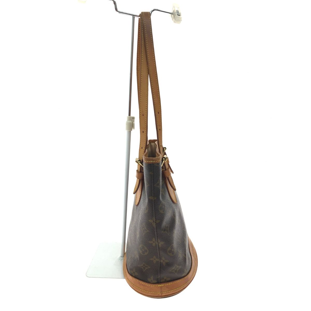 Louis Vuitton Shoulder Tote Monogram Petit Baguette with Pouch — view 3