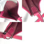 Hermes Shoulder Bag Evelyne TPM 16 Leather Rose Tillian Pink — view 9