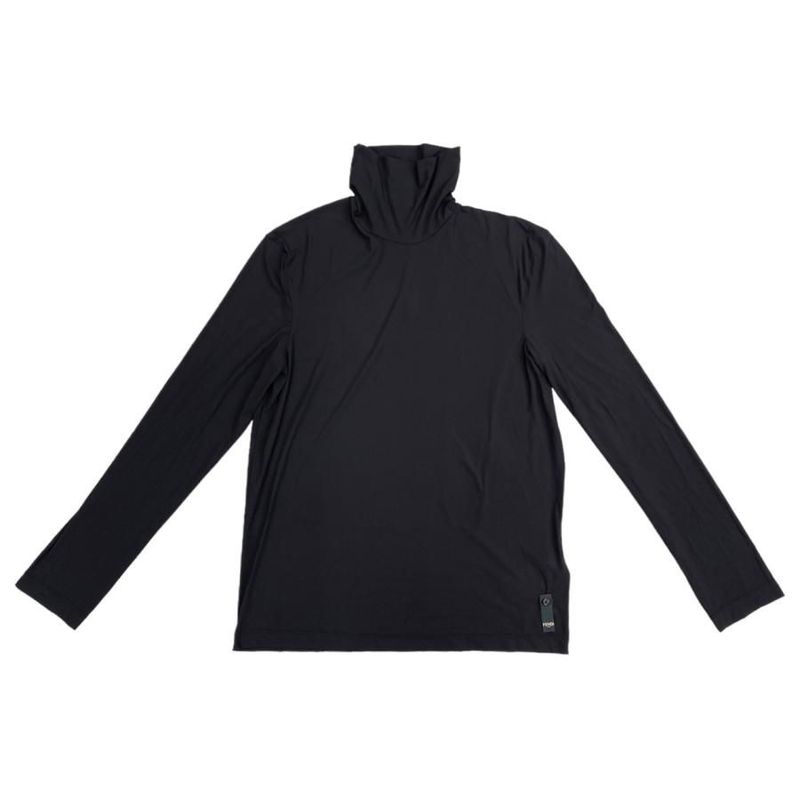 Fendi Long Sleeve High Neck Cut and Sewn Fy0983 Ah19 F0 Qa1 M Size Logo Plate — view 2