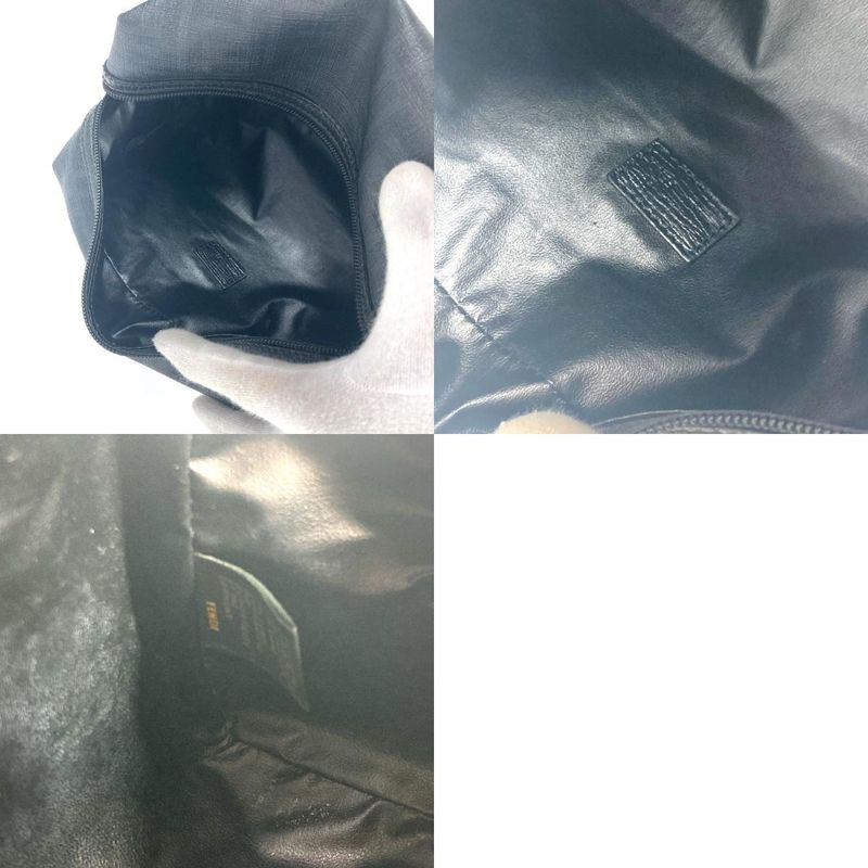 Fendi Second Bag Zucca Logo Black — view 9