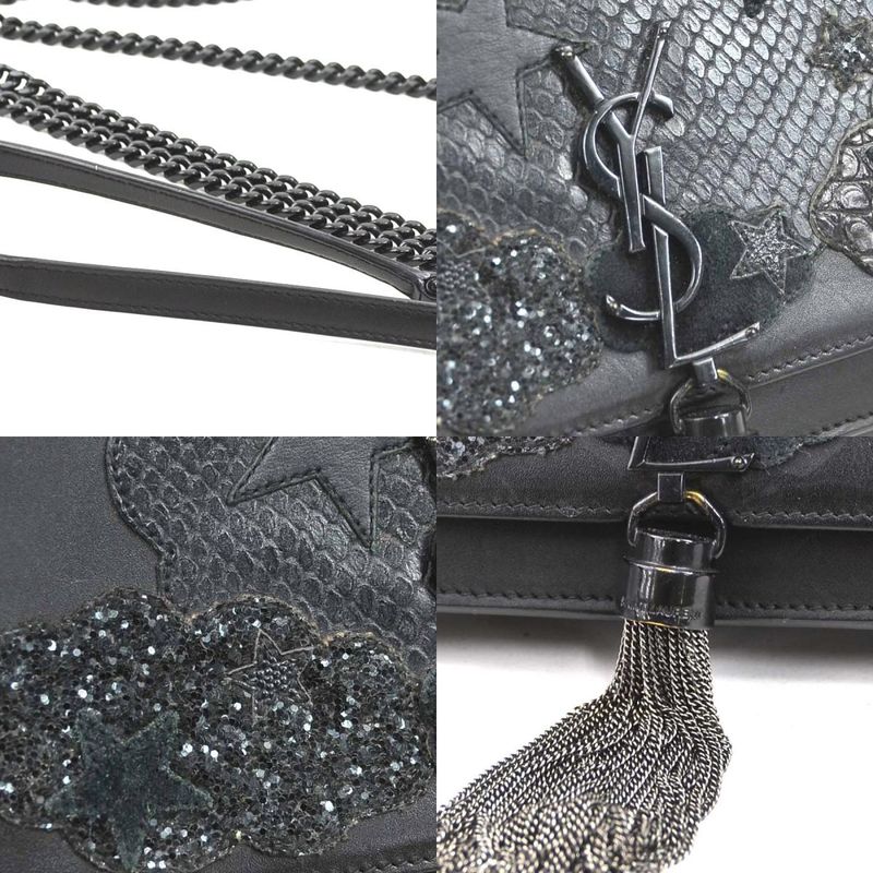 Saint Laurent Crossbody Bag Wallet Chain — view 9