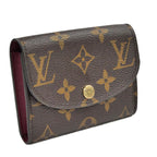 Louis Vuitton Porte Monnaie Rosalie Fuchsia Bifold Wallet Coin Case — view 2