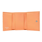 Chanel Petit Portefeuille a Rabat Orange Tri-Fold Wallet — view 7