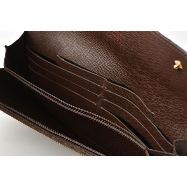Louis Vuitton Chain Wallet Long Portefeuille Accordeion Damier — view 5