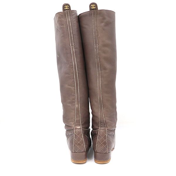 Chanel Long Boots Lambskin 38 — view 3