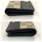 Gucci GG Marmont Supreme Mini Wallet Bifold Beige — view 4