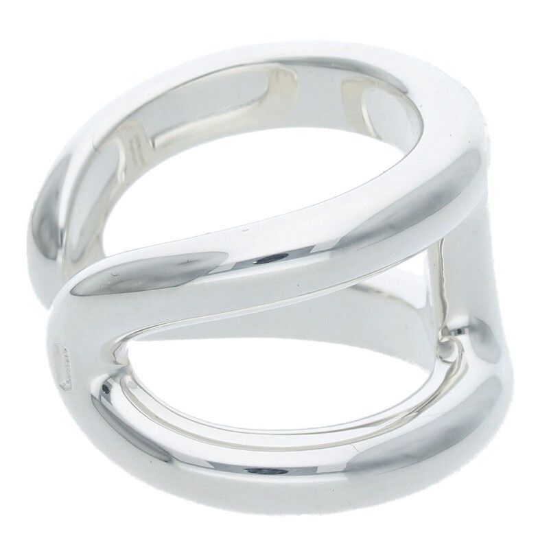 Hermes Osmose GM Silver Ring 53 13 — view 5