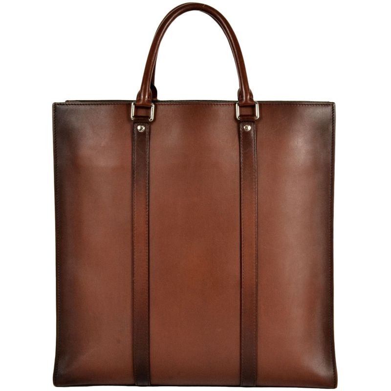 Louis Vuitton Sac Plat Tote Nomade Brown Ombre Leather Calf — view 3