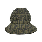 Fendi Hat Zucca Brown Black