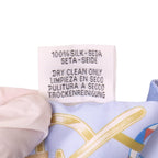 Hermes Blue Twilly Silk Scarf — view 6