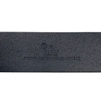 Gucci Interlocking Buckle Leather Black Belt Silver — view 2
