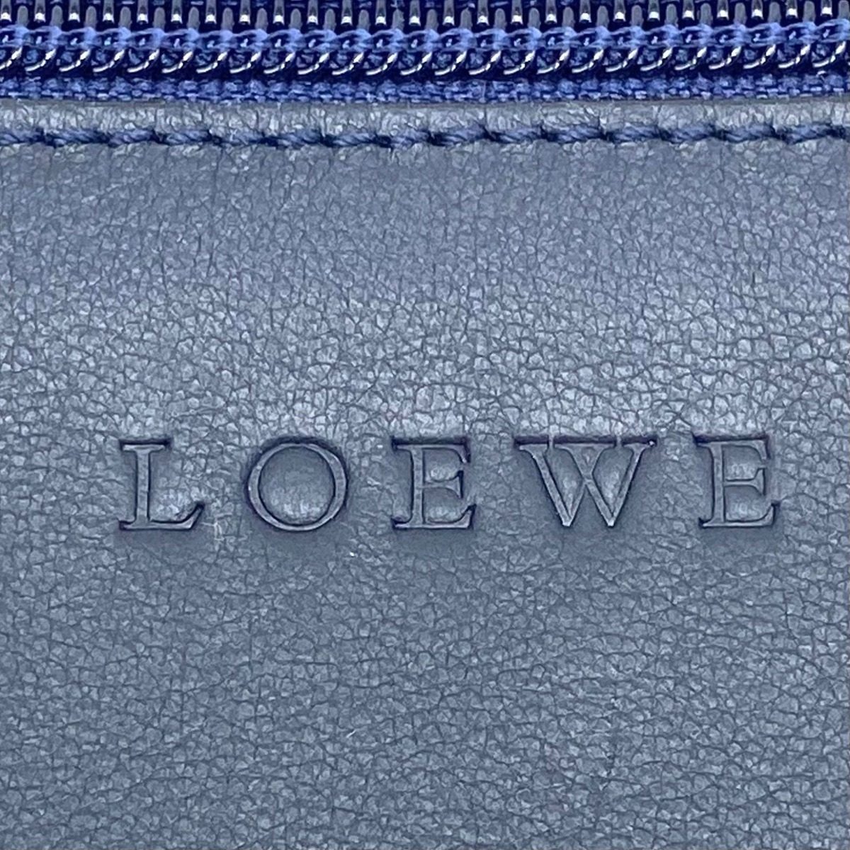 Loewe Handbag Suede Anagram Pouch Travel — view 4