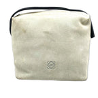 Loewe Handbag Suede Anagram Pouch Travel