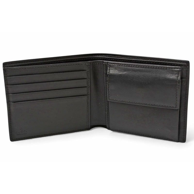Gucci Wallet Bifold GG Supreme New Web Sherry Line — view 4