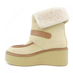 Hermes Hemisphere Boots Beige 36 — view 2