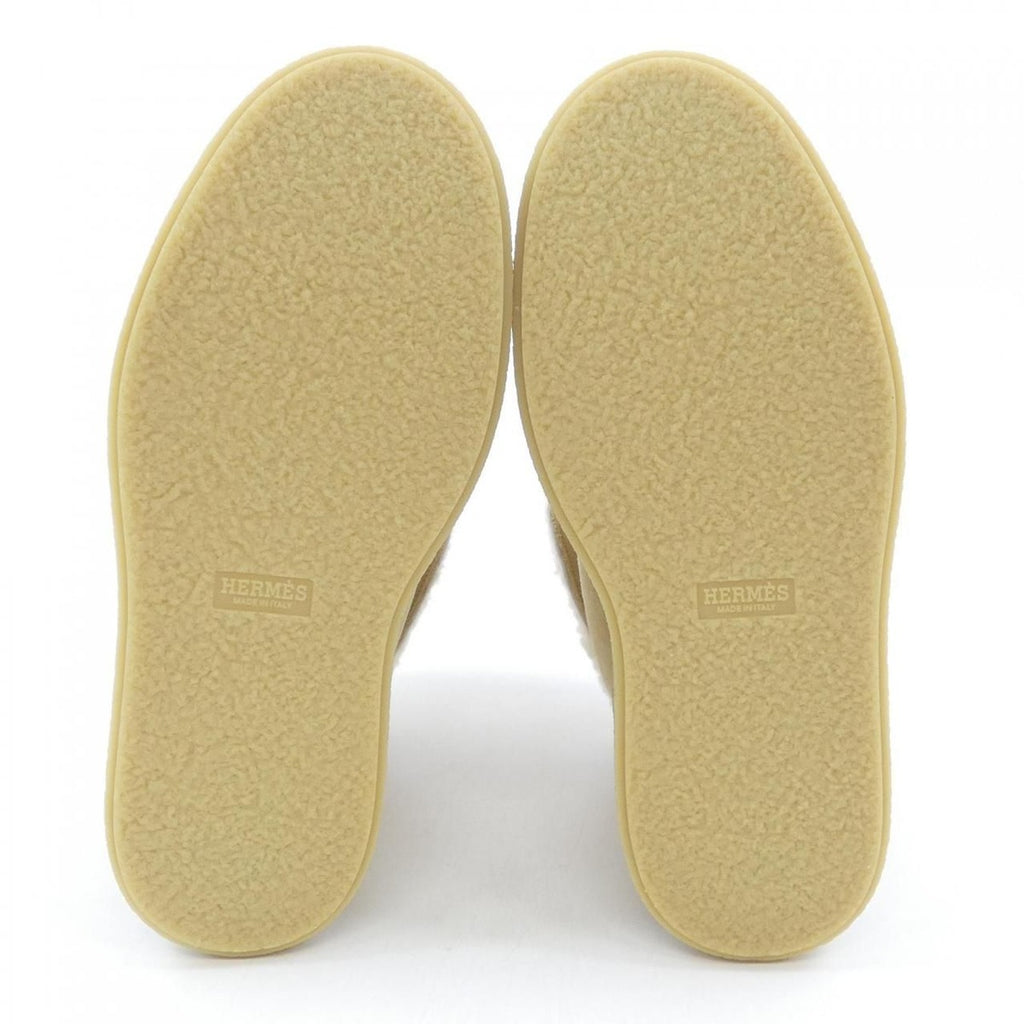 Hermes Hemisphere Boots Beige 36 — view 4