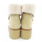 Hermes Hemisphere Boots Beige 36 — view 5