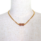 Hermes Charnier PM Voswift Serie Gold Hardware Necklace Brown Box — view 3