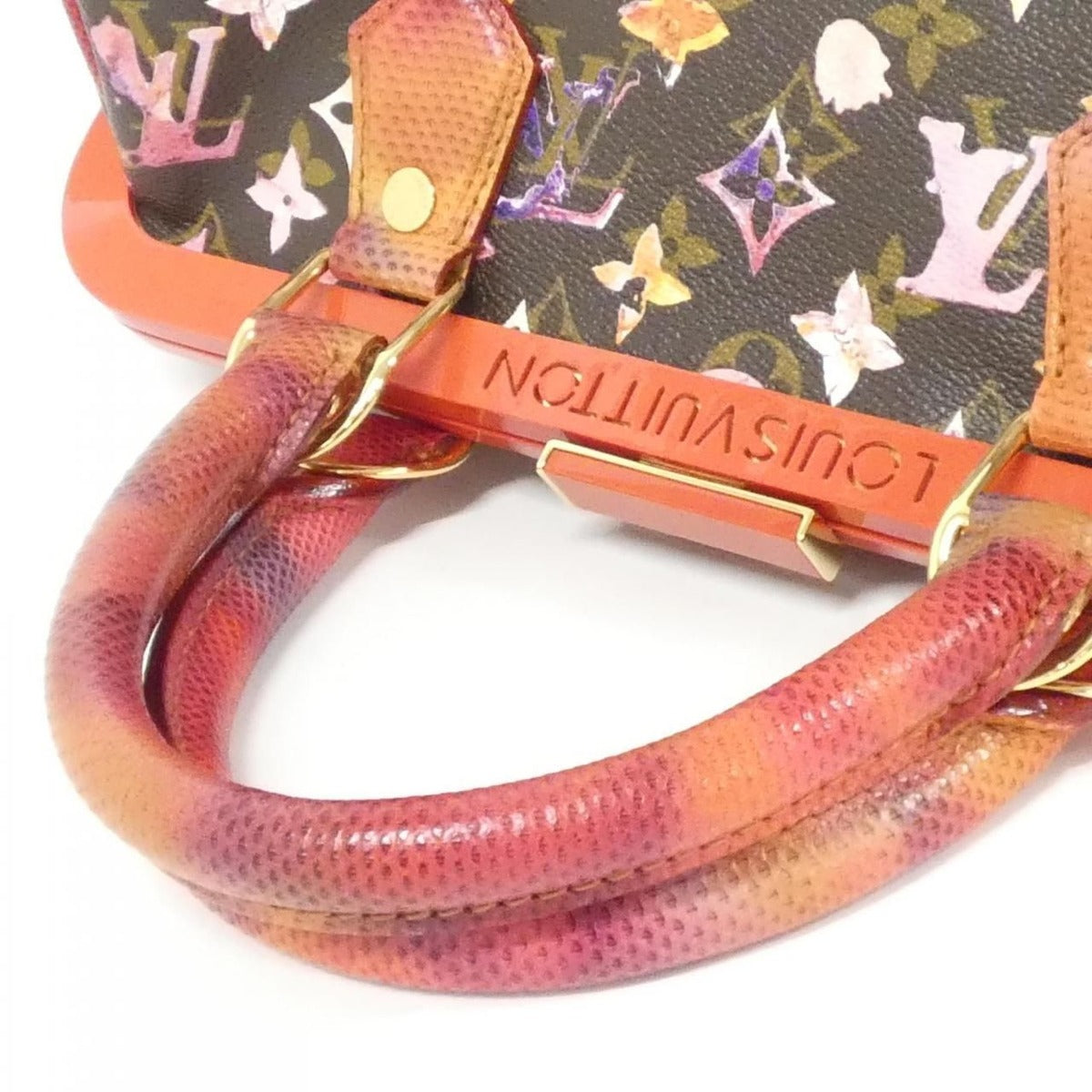 Louis Vuitton Monogram Watercolor Papillon Bag — view 8