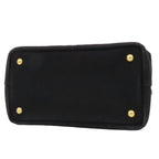 Prada Canapa Black Canvas 2-Way Shoulder Bag — view 3