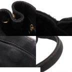 Prada Canapa Black Canvas 2-Way Shoulder Bag — view 8
